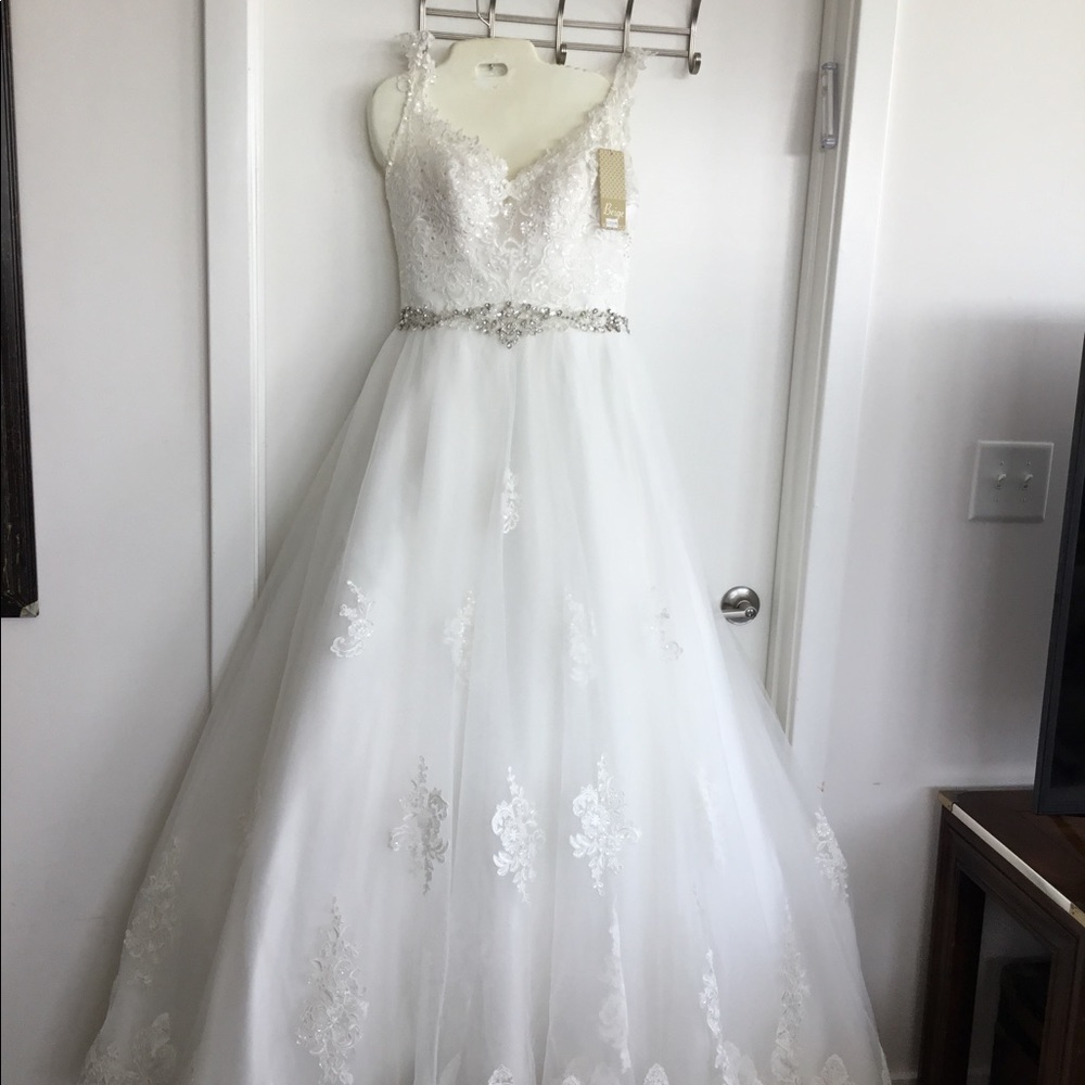 Beige Wedding  Size 12 $900